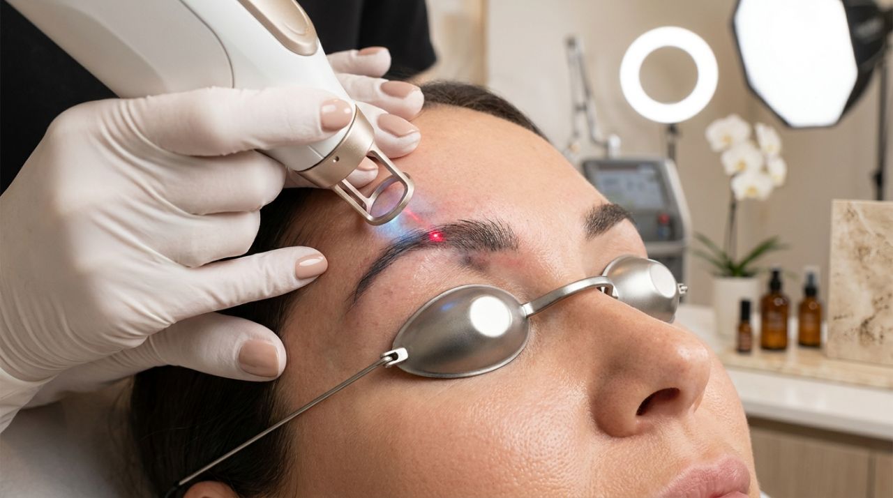 Remoção de Micropigmentação a Laser